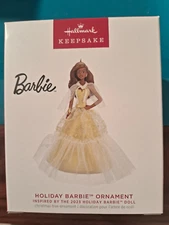 Hallmark Keepsake 2023 Holiday Barbie African American 9th in Series NIB