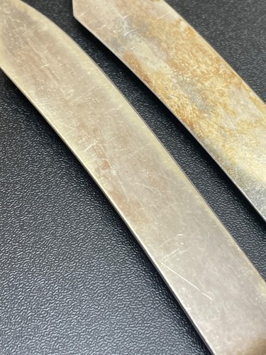 1847 Rogers Bros Warranted Fruit Cheese Knives SilverPlate set of 6 see pics - Picture 21 of 22