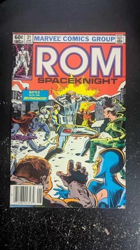 ROM #31 2nd App Rogue MARVEL 1986 VF