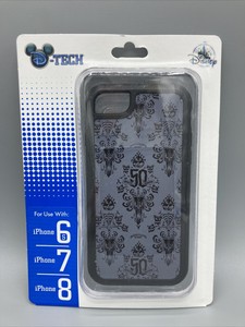 Disney 50th Anniversary Haunted Mansion Wall Paper Apple Iphone 6 6s 7 8 Case Ebay