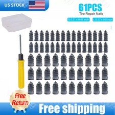 Tire Repair Rubber Nail 61pcs Vacuum Tire Repair Kit For Car Truck Puncture