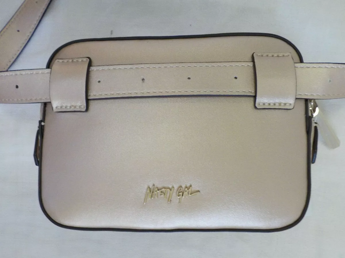 Nasty Gal Fanny Pack Belt Bag NWT Rose Gold 7.5