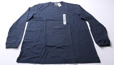 Duluth Trading Co Men's Longtail T Slim Fit Long Sleeve Crew MP7 Navy XL NWT