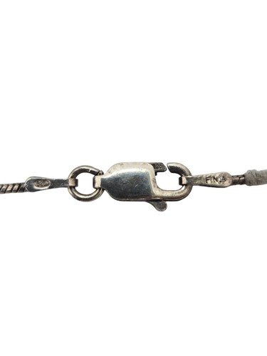 Vintage Sterling Silber Italien Halskette mit Anhänger - Bild 6 von 7