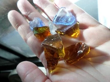 andara crystal - monatomic andara glass - 30 grams - H30 - 8 pieces