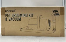 oneisall Dog Grooming Vacuum Kit - 12kPa Pet Hair Remover - Purple (SEALED)