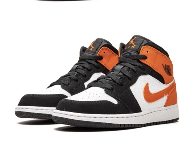 NEW Nike Air Jordan 1 Mid GS 'Shattered Backboard' 554725-058 Youth Size  5.5 | eBay