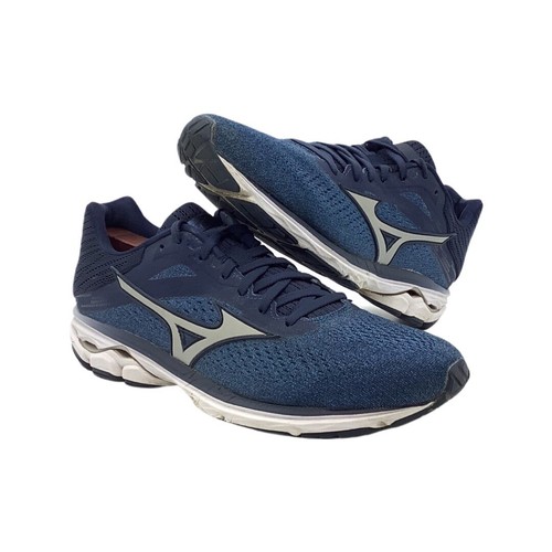 Mizuno Wave Rider 23 Uomo 9 Blu Navy/Argento/Bianco | eBay