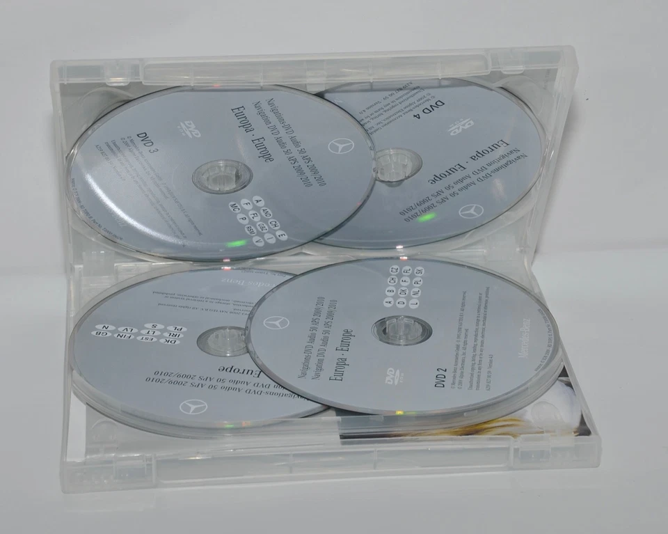 Mercedes-Benz Europa Navigation-DVD Audio 50 APS 2009/10 A2198270059 Original - Bild 3 von 4