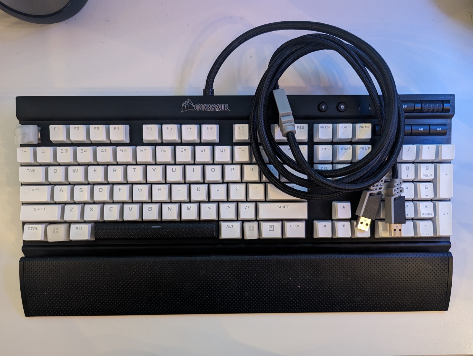Corsair K70 RGB MK.2 CHERRY MX Brown Mechanical Gaming Keyboard - Black