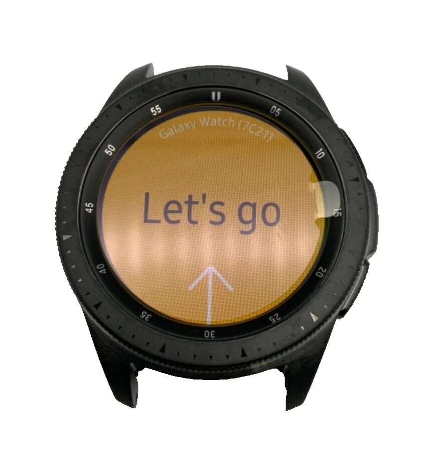 Samsung Galaxy Watch 42mm Bluetooth Dark Gray SMR815 8731 eBay