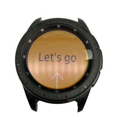 Samsung Galaxy Watch 42mm -Bluetooth- Dark Gray SMR815 8731 | eBay