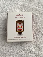 Hallmark Stylin' Santa Outfit Change Christmas Ornament Steiger Keepsake 2018