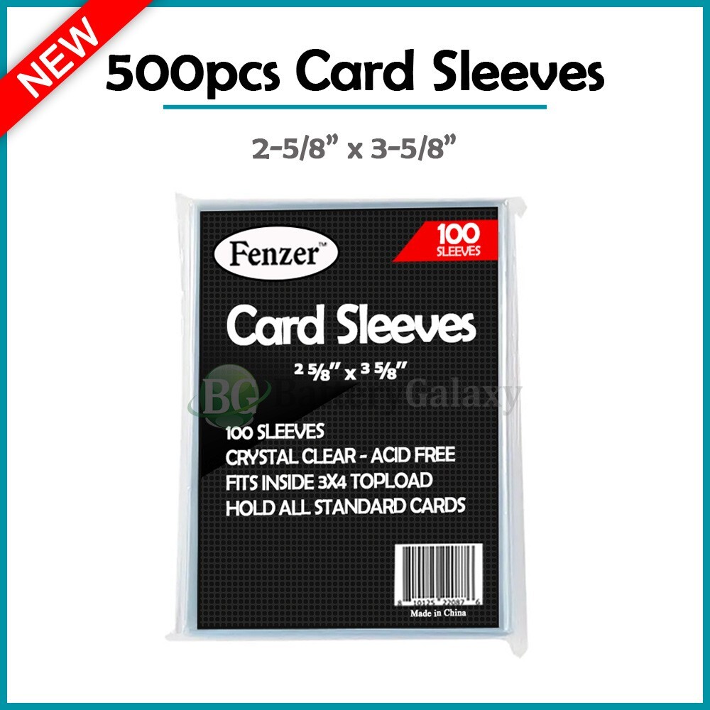 500 card sleeves Penny Sleeves. Baseball Card Sleeves. Soft Trading Card Invested Alliance Penny Sleeves enable you to safely store Ultra Pro Clear Card Sleeves,