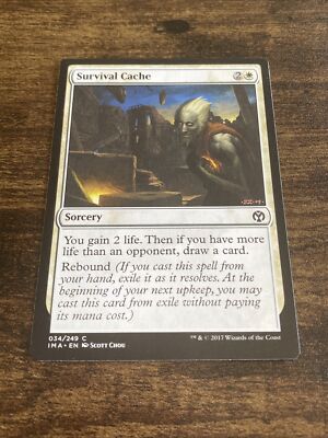 Survival Cache 34/249 Iconic Masters Magic The Gathering MTG C9665*