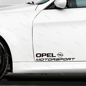 Наклейка opel motorsport