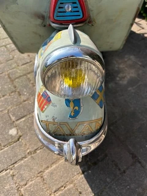 Vespa ACMA 1950 Bacchetta Accesories Gestängeschaltung Zubehör Patina - Bild 4 von 4