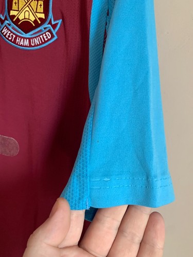 West Ham United Home Football Shirt Umbro Soccer Vintage ZAMORA #25 - Picture 6 of 16