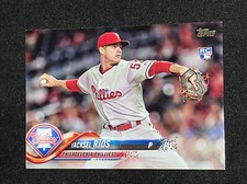 2018 Topps #551 Yacksel Rios Philadelphia Phillies RC Rookie Card Sharp Qty