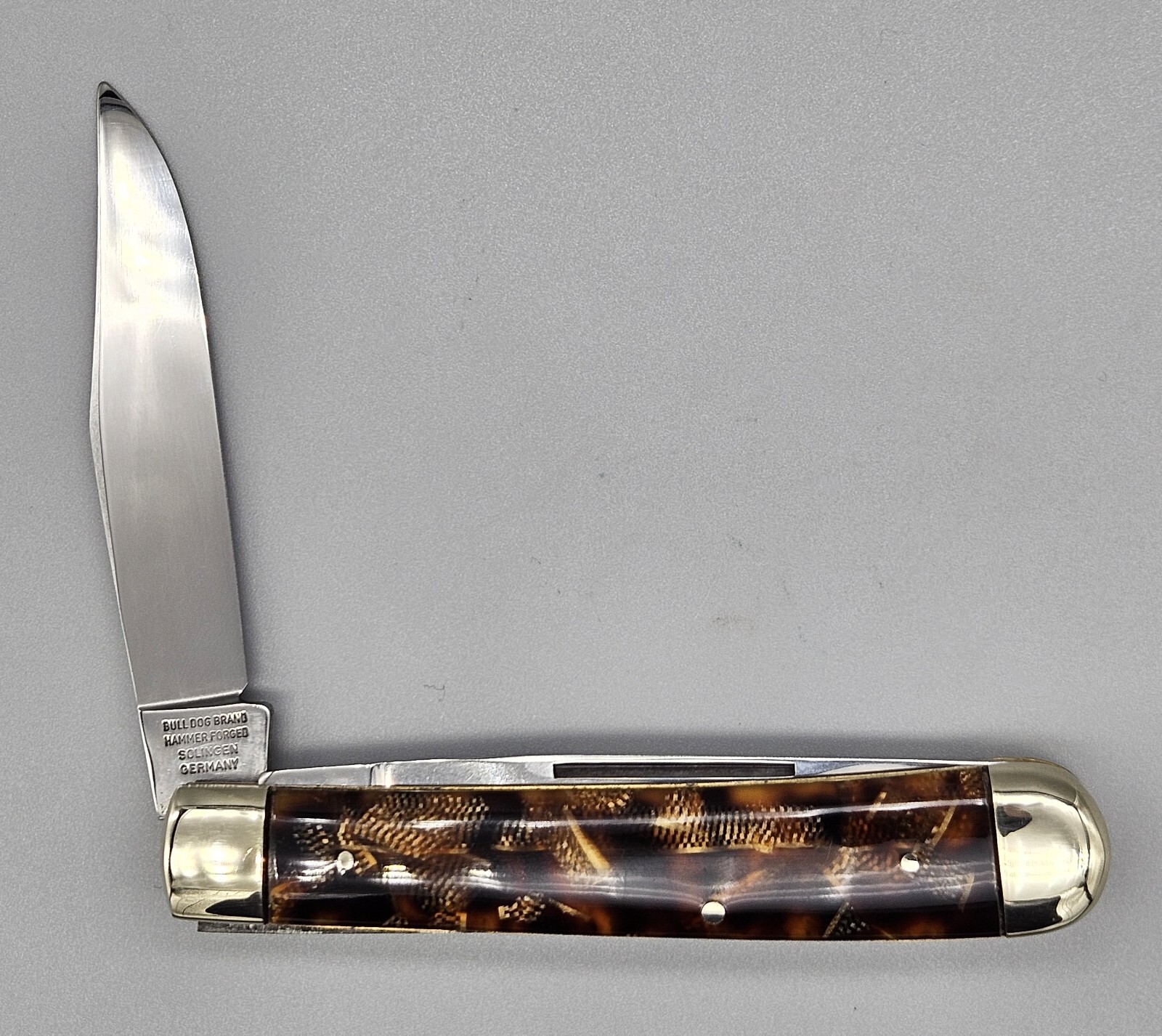 Vintage Bulldog Brand 1st Gen BKC 133 Trapper Jack Duck Feather 2 Blade