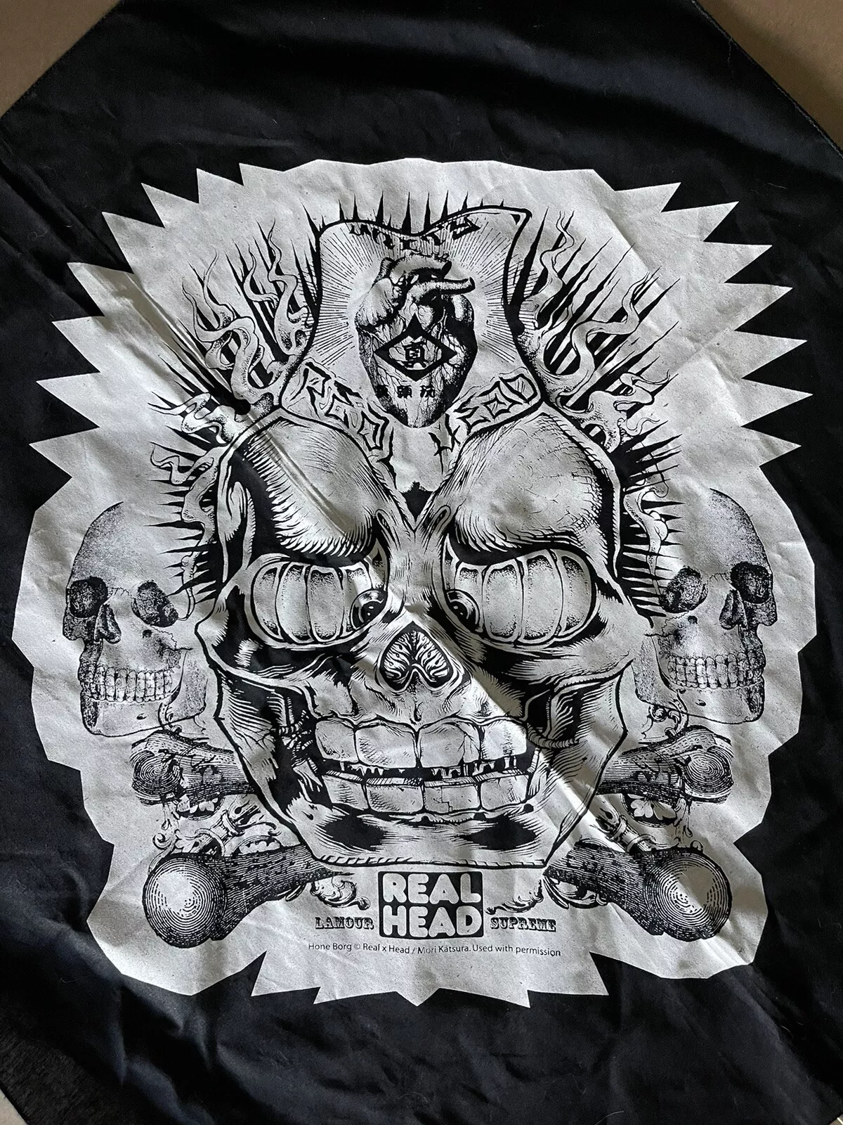 Bandana Lamour Supreme X Real Head vintage 2010 RHND vintage RARE limité 22