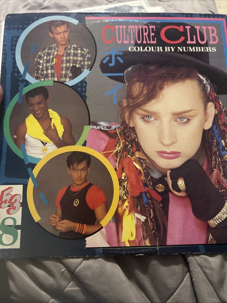 Culture Club - Colour By Numbers - Vinyl LP Album 1983 Epic QE