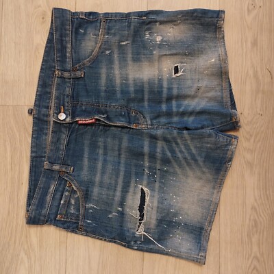 Men's Dsquared2 Squared Crotch Denim Pants Grösse 52