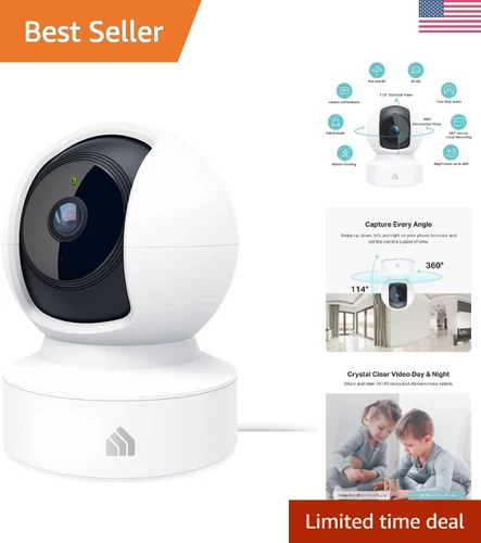 Kasa 2K QHD Pan/Tilt Security/Baby/Pet Camera Alexa Google Home KC410S-image