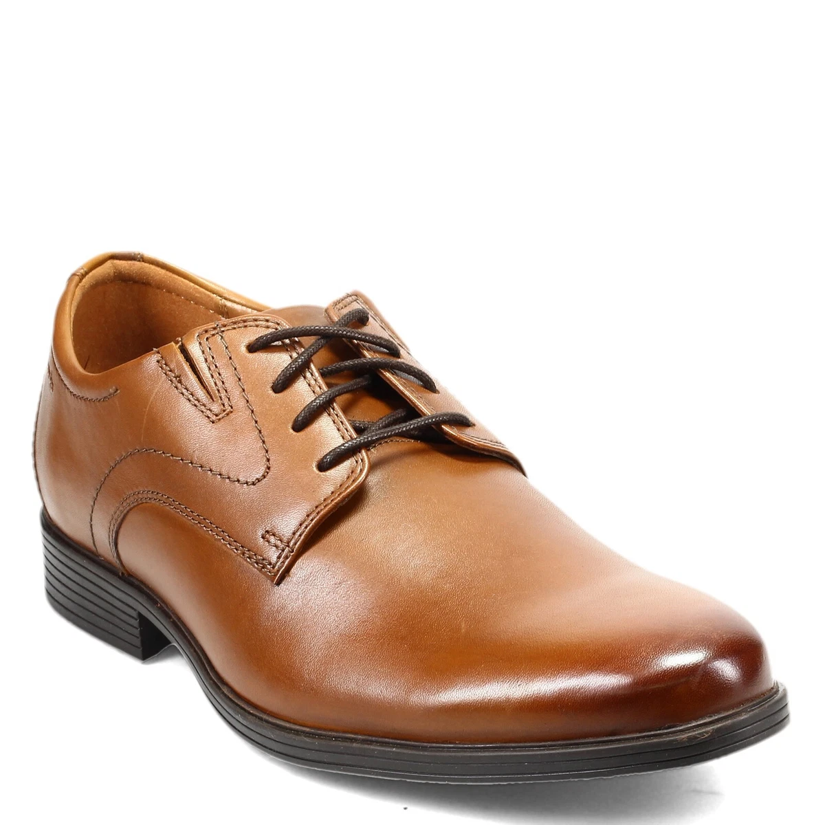 Clarks plain toe sales oxford