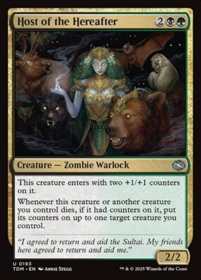 *MtG: 4x Host of the Hereafter - Tarkir: Dragonstorm Uncommon - magicman-europe*