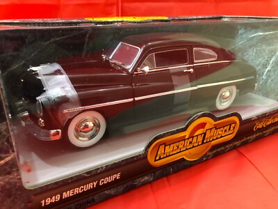 1949 MERCURY COUPE (HTF) BLACK, ERTL 1/18 SCALE AMERCIAN MUSCLE | eBay