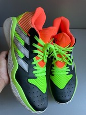 adidas Harden Stepback żółte koralowe czarne buty do koszykówki uk 14,5 eur 50,5