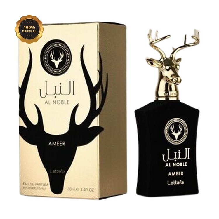 Al Noble Ameer Eau de Parfum 100 ml - Parfum Mixte Boisé et Epicé