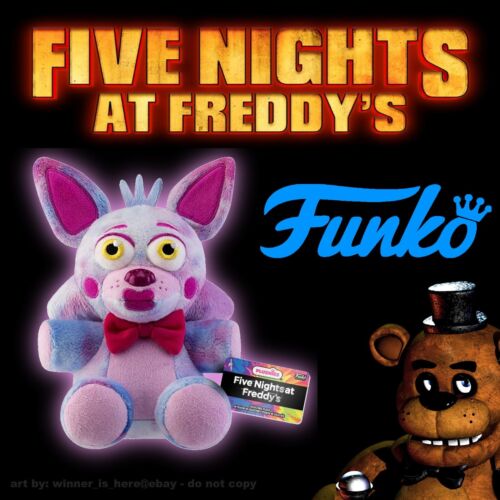 Funko Peluche Funtime Bonnie Tie Dye Five Nights at Freddy's Nuevo Original Nuevo Con Etiquetas - Imagen 1 de 5