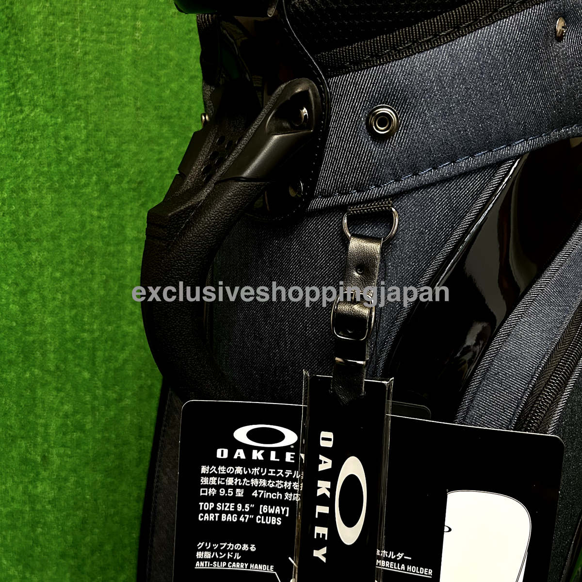 Oakley Golf Cart Caddy Bag 17.0 FW 9.5x 47 inch 6-way 3.25kg Oakley Golf Cart Caddy Bag 17.0 FW 9.5x 47 inch 6-way 3.25kg