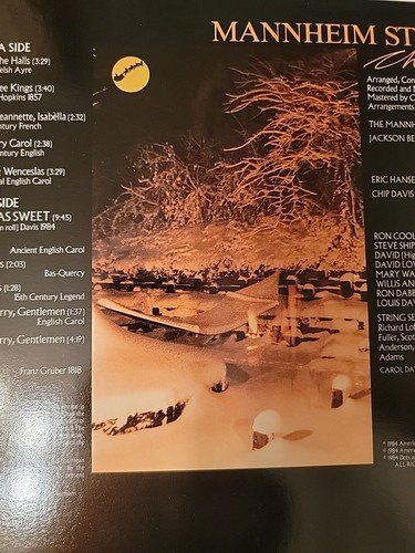 MANNHEIM STEAMROLLER Christmas 1984 EX American Gramaphone Original LP Inc CD's  - Picture 6 of 19