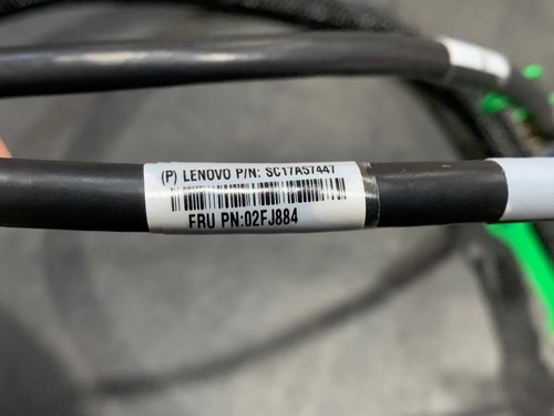 NEW SC17A57447 LENOVO CABLE 1M 1X100G TO 2X50G DAC QSFP NDARHJ-M201 02FJ884 - 第 3/3 張圖片