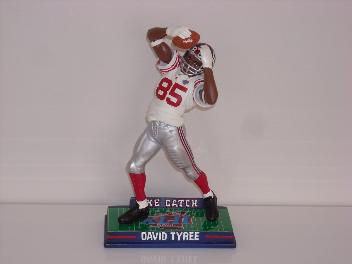DAVID TYREE New York Giants Bobble Head 2008 Super Bowl XLII 