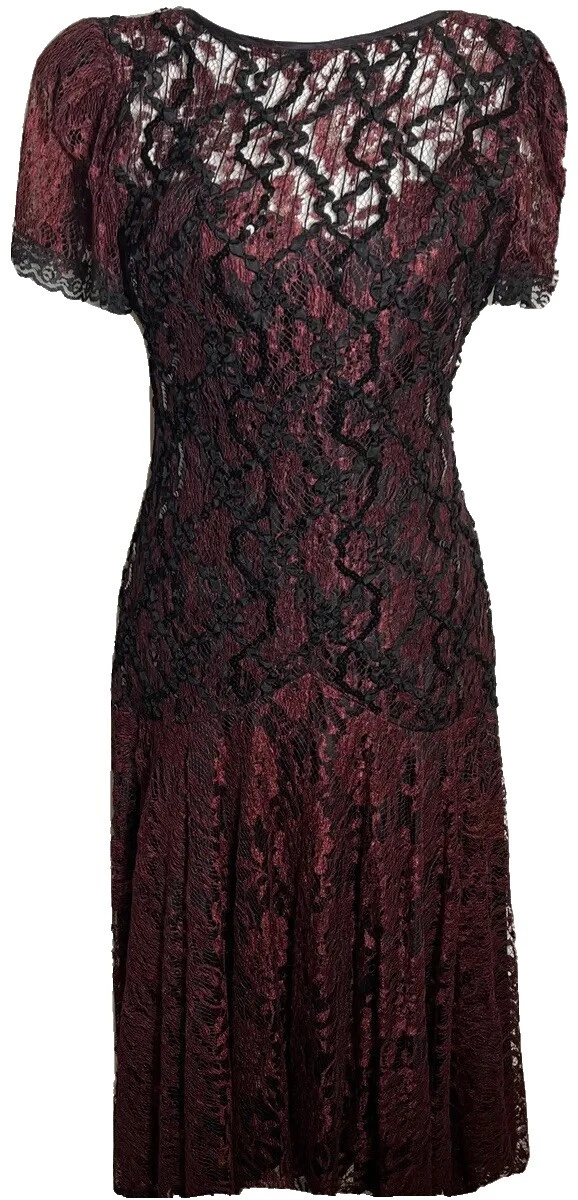 Encaje de ropa vintage 1980s para Mujer