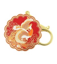 Feng Shui Mighty Phoenix New Luck Amulet Keychain