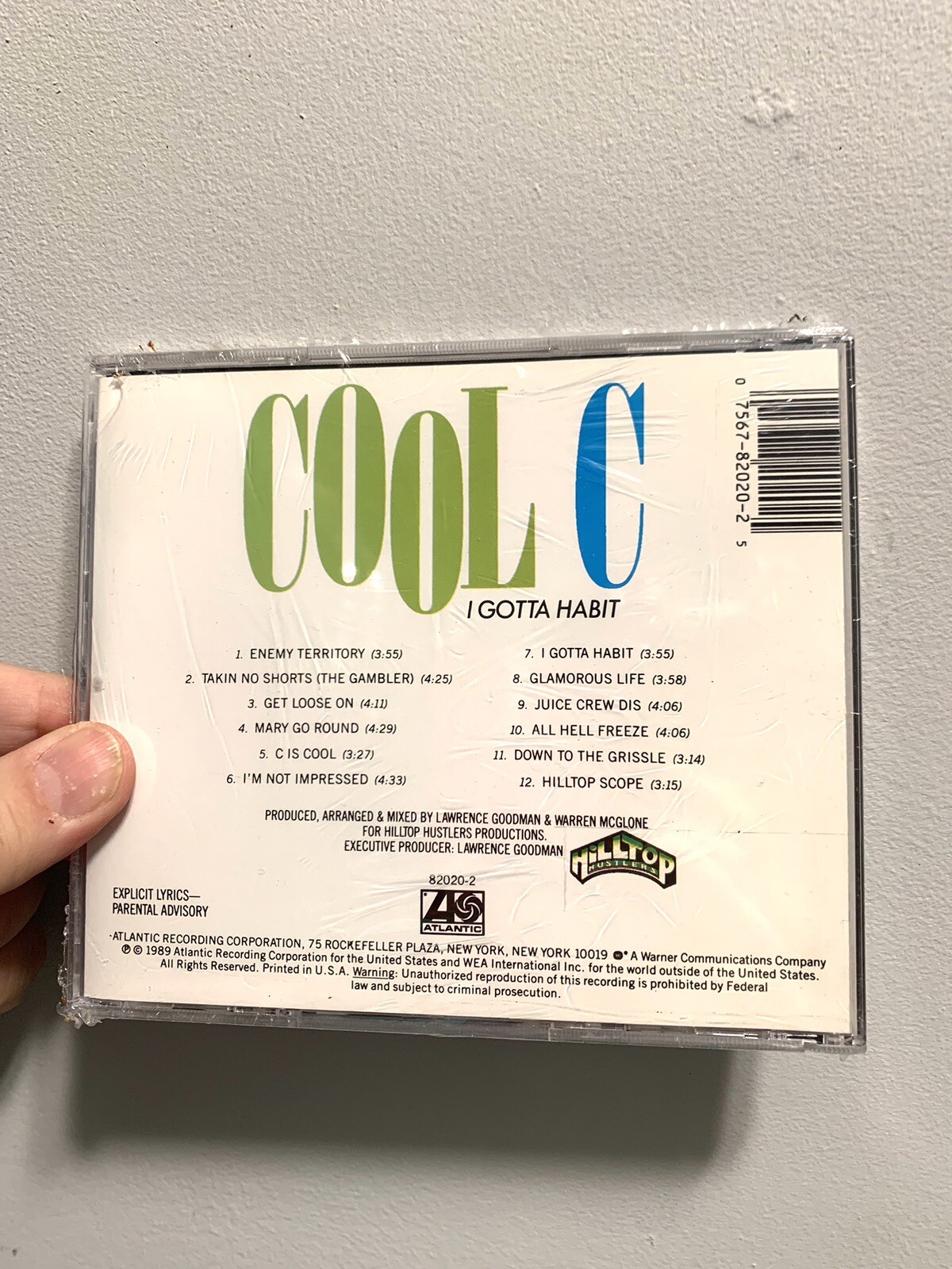 I Gotta Habit by Cool C (CD, Aug-1989, Atlantic (Label)) for sale online | eBay I Gotta Habit by Cool C (CD, Aug-1989, Atlantic (Label)) for sale online | eBay