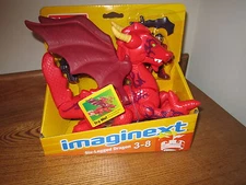 Fisher Price Imaginext Six-Legged Dragon World Fortress Winged Creature Figure 6