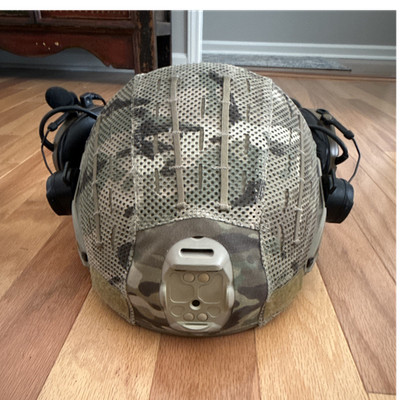 Crye Precision Airframe Helmet | NVG Mount | Cover  | L |  Peltor Com Tac VIII 