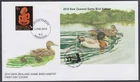 NEW ZEALAND 2010 FISH & GAME HUNTING REVENUE FDC $10 M/S (ID:015/DHC23)