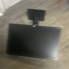 Dell Computer Monitor Black Desktop Display with Stand DVI VGA Video Ports
