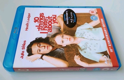 10 Things I Hate About You 10th Anniversary UK Blu Ray Heath Ledger Julia Stiles - Picture 3 of 6