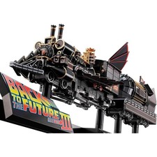 BANDAI Back to the Future Part Ⅲ Time Train Figure Limited Action Figures Toy