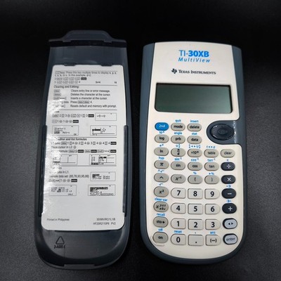 Texas Instruments TI-30XB MultiView Taschenrechner Gebraucht Funktionstüchtig