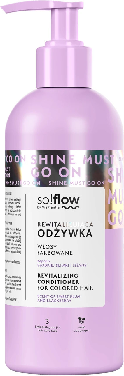 So!Flow by Vis Plantis Revitalizing Conditioner For Colored Hair 400ml