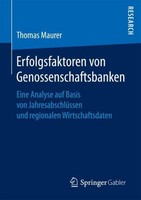 Erfolgsfaktoren Von Genossenschaftsbanken Thomas Maurer